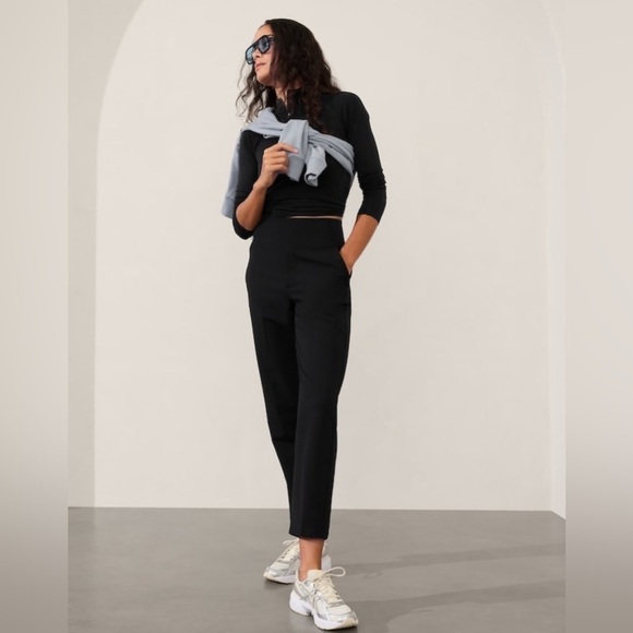 NWT Athleta Endless Black Pants size 2 P - Picture 4 of 10